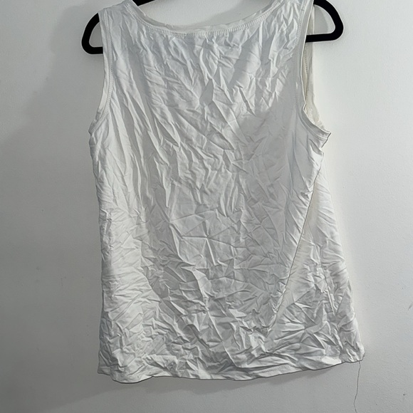 Alfani white tank top- elegant look🌟✨ - Picture 2 of 3